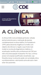 Mobile Screenshot of cdeclinica.com.br